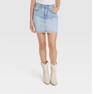 Universal Thread Denim Mini Skirt